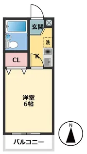 マリンヒルズ【2階】の間取り