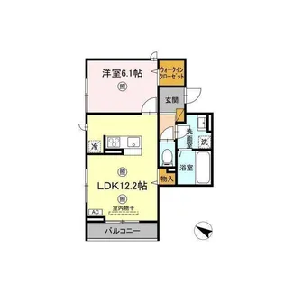 リアン(天久保)【3階】の間取り