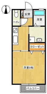 サンライフ田辺 E棟【2階】の間取り