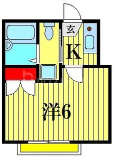 フローラ西小岩【2階】の間取り