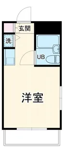 キャッスルマンション橋本【5階】の間取り