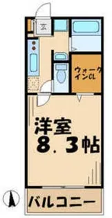 カーサはるひ野【1階】の間取り