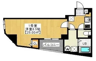 ブルックリンズ葛西【4階】の間取り