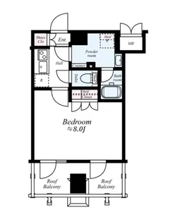 東京都世田谷区南烏山6【マンション】の間取り