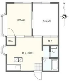 メゾンエトワール【1階】の間取り