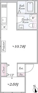 Grado KAMATA【3階】の間取り