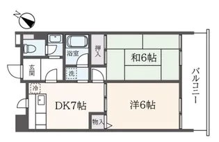 ヒロビレッジ【12階】の間取り