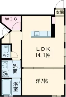 マルベリーファームII【1階】の間取り