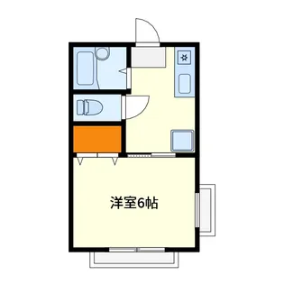 グリーンパレスA【2階】の間取り