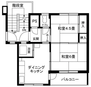 伊勢原【4階】の間取り