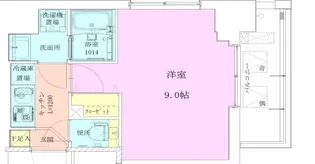 清澄白河レジデンス参番館【10階】の間取り