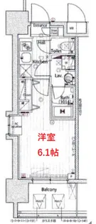 グランド・ガーラ川崎西口【11階】の間取り