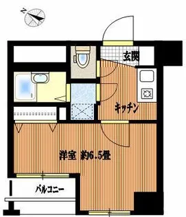 メインステージ日本橋馬喰町駅前【3階】の間取り