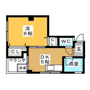 堀ビル【5階】の間取り
