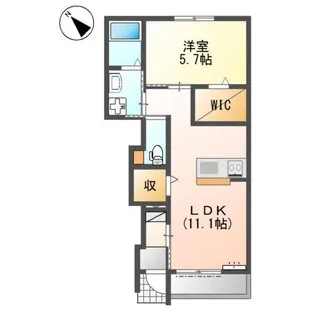 エターナルみやび【1階】の間取り