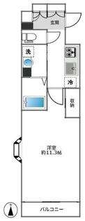 第五宝マンション【2階】の間取り