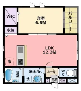 DEL FIORE【1階】の間取り
