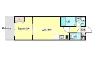 埼玉県春日部市豊町6【アパート】の間取り