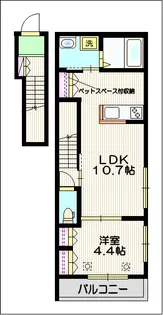 埼玉県川口市飯塚1【マンション】の間取り