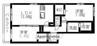アビタシオンK【1階】の間取り