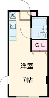 幸常館【4階】の間取り
