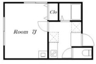 東京都中野区新井1【アパート】の間取り
