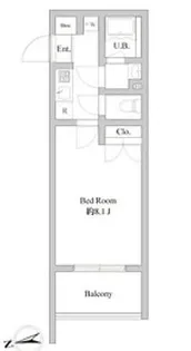 東京都北区田端3【マンション】の間取り