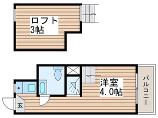 エクセル7【1階】の間取り