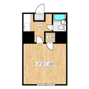 いなばハイツ【2階】の間取り