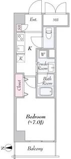 URBANLINKときわ台【2階】の間取り