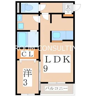 ACCORDERII【2階】の間取り