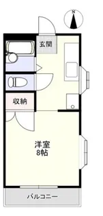 セリレ富町【4階】の間取り