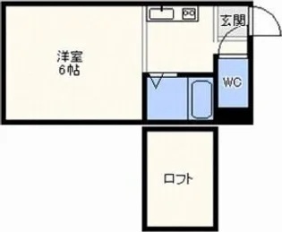 シティハウスメイプル【2階】の間取り