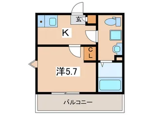 リヴェルN【3階】の間取り