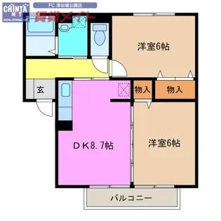 LaForet結城 A【1階】の間取り