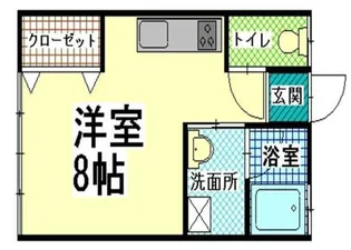 サンライフ秀峰【2階】の間取り