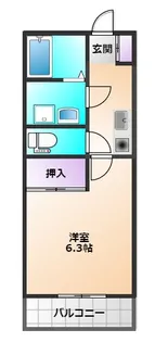 La花小金井【3階】の間取り