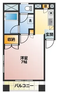 スカイパレス東武練馬【3階】の間取り