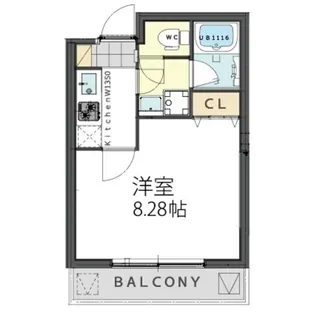 アークテラス塚口【3階】の間取り