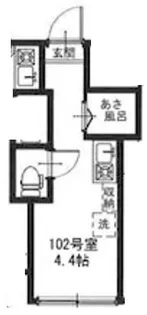 アーバンプレイス高円寺北【1階】の間取り