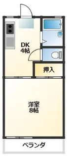 M-KOHARU【1階】の間取り