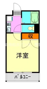 Lily浜野【3階】の間取り