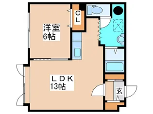 メゾン・ド【2階】の間取り