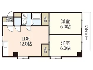 伊藤マンション【3階】の間取り
