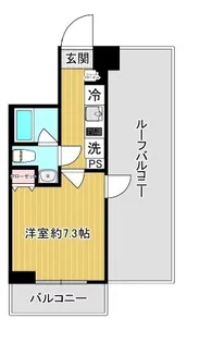 SHOKEN Residence横浜大口【4階】の間取り