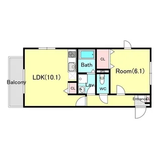 パークヒルズ新百合ヶ丘【2階】の間取り