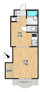 ピア西蒲田【1階】の間取り