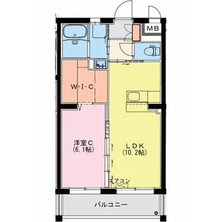 LUTORIINE【3階】の間取り