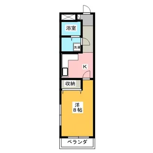 八木東小浜マンション【3階】の間取り