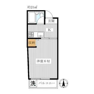 TS-Nakaitabashi【2階】の間取り
